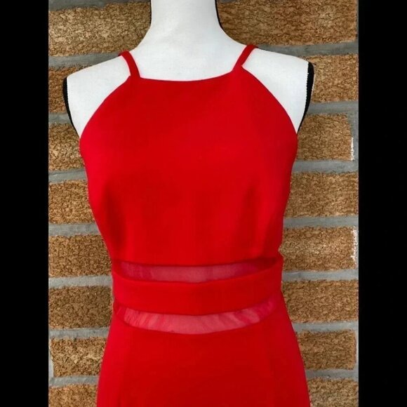 Jay Godfrey "McGuinn" Dress with Mesh Panels size 6 - Picture 3 of 13